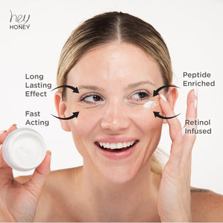 LOOK INTO MY EYES - Retinol and Propolis Eye Mask - Hey Honey Beauty