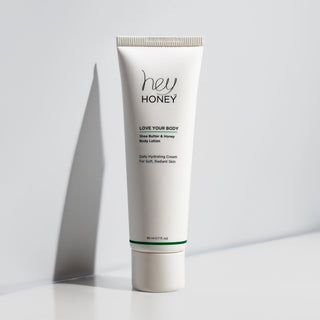 LOVE YOUR BODY - Shea Butter & Honey Body Lotion Deluxe 50ml - Hey Honey Beauty