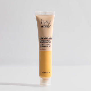 SHOW YOUR GLOW - Colloidal Gold & Honey Beauty Mask Deluxe 20 mL - Hey Honey Beauty