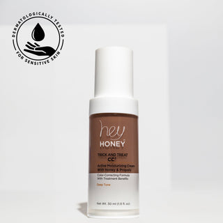 TRICK & TREAT CC² CREAM - Active Moisturizing Color Correcting Cream SPF 46+ - Hey Honey Beauty