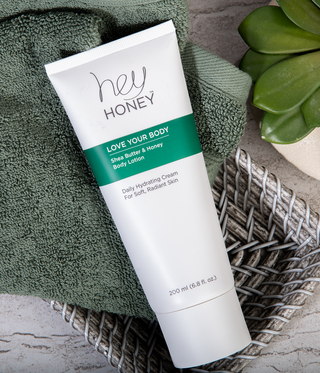 LOVE YOUR BODY - Shea Butter & Honey Body Lotion - Hey Honey Beauty
