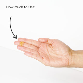 A nickel-size amount of Good Night Q10 replenisher is recommended