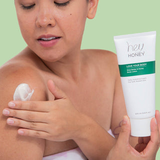LOVE YOUR BODY - Shea Butter & Honey Body Lotion - Hey Honey Beauty