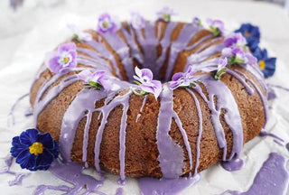 Bring in the New Year with a Lavender Honey Bundt Cake - Hey Honey Beauty