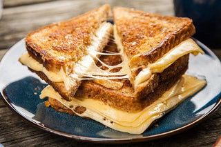 Delicious Honey Grilled Cheese - Hey Honey Beauty