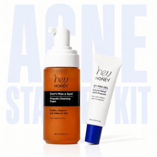 ADULT ACNE STARTER KIT - 2- Step routine - Hey Honey Beauty