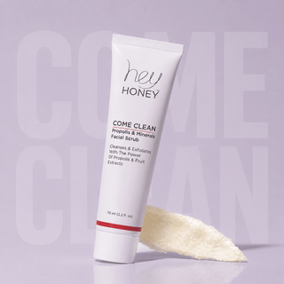 COME CLEAN - Propolis & Minerals Facial Scrub - Hey Honey Beauty