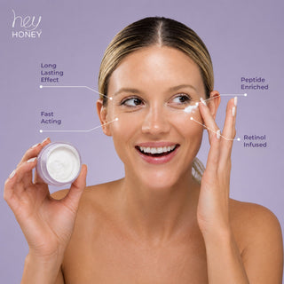 LOOK INTO MY EYES - Retinol and Propolis Eye Mask - Hey Honey Beauty
