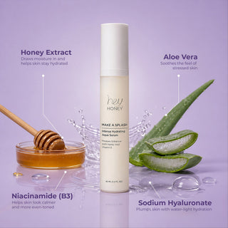 MAKE A SPLASH - Intense Hydrating Aqua Serum - Hey Honey Beauty