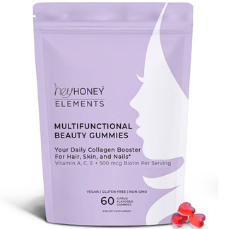 Multifunctional Supplement Gummies for Skin, Hair, and Nails - Hey Honey Beauty