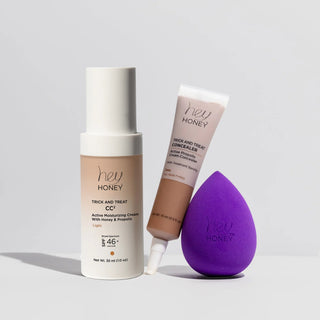 NATURALLY FLAWLESS SET - Color With Benefits Set - Hey Honey Beauty