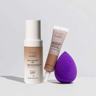 NATURALLY FLAWLESS SET - Color With Benefits Set - Hey Honey Beauty