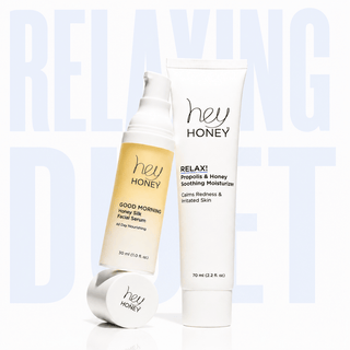 RELAXING DUET - Unbalanced Skin Soothing and Restoration Set - Hey Honey Beauty