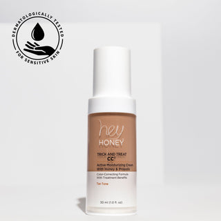 TRICK & TREAT CC² CREAM - Active Moisturizing Color Correcting Cream SPF 46+ - Hey Honey Beauty