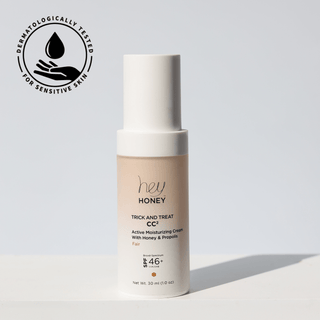 TRICK & TREAT CC² CREAM - Active Moisturizing Color Correcting Cream SPF 46+ - Hey Honey Beauty