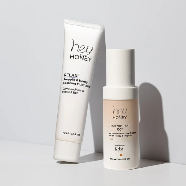 TRICK & TREAT ROSACEA | Redness Treatment And Coverage – Hey Honey