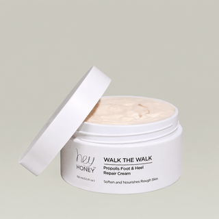 WALK THE WALK - Propolis Foot & Heel Cream - Hey Honey Beauty