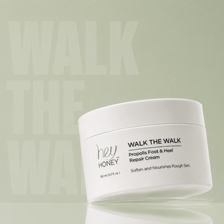 WALK THE WALK - Propolis Foot & Heel Cream - Hey Honey Beauty