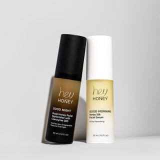 DAY AND NIGHT DUET - Hydrating Facial Honey Treatment Set - Hey Honey Beauty