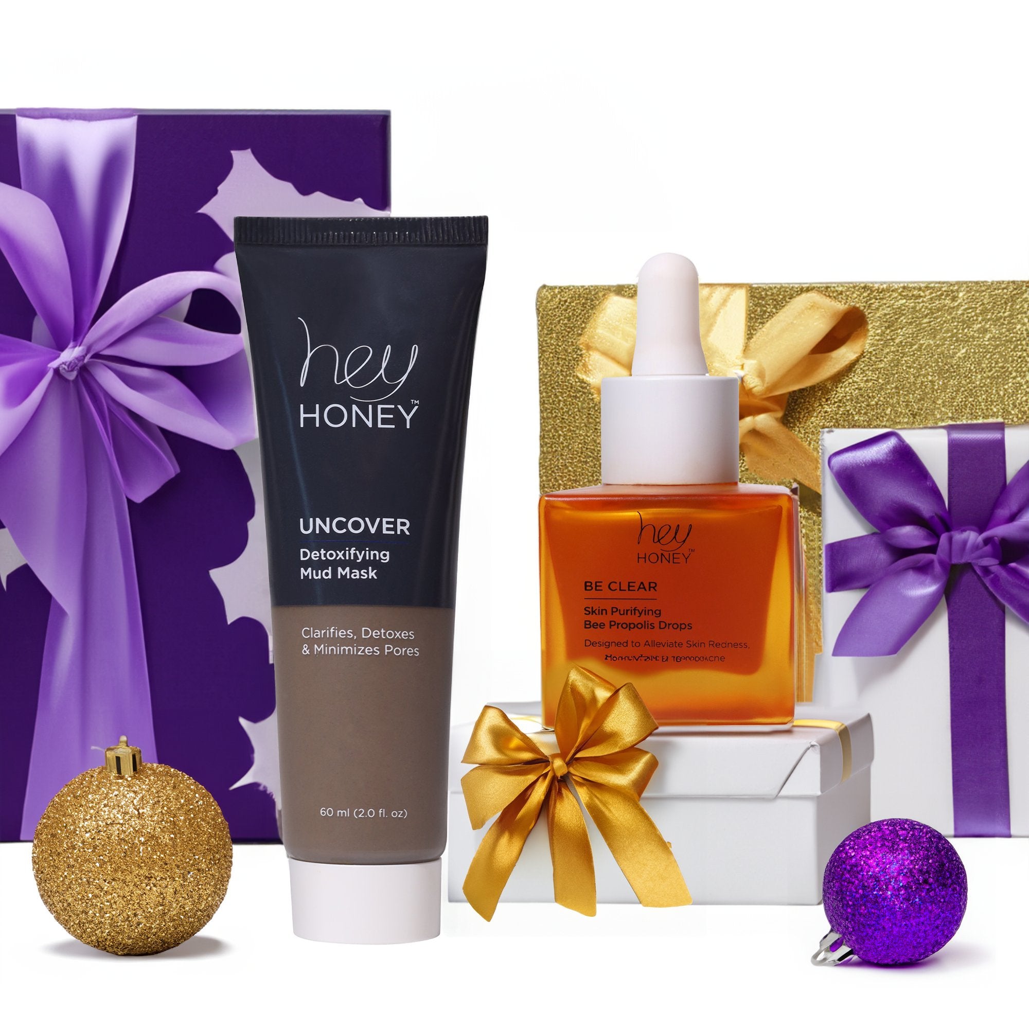 DETOXIFYING SET - Holiday Set - Hey Honey Beauty