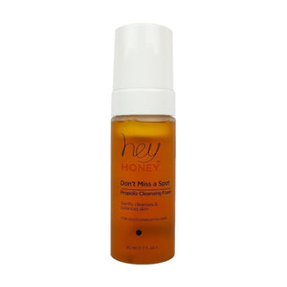 Don't Miss A Spot Propolis Cleansing Foam Deluxe - Hey Honey Skin Care