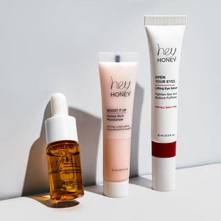 GLOWING HYDRATION TRIO - Travel Set - Hey Honey Beauty