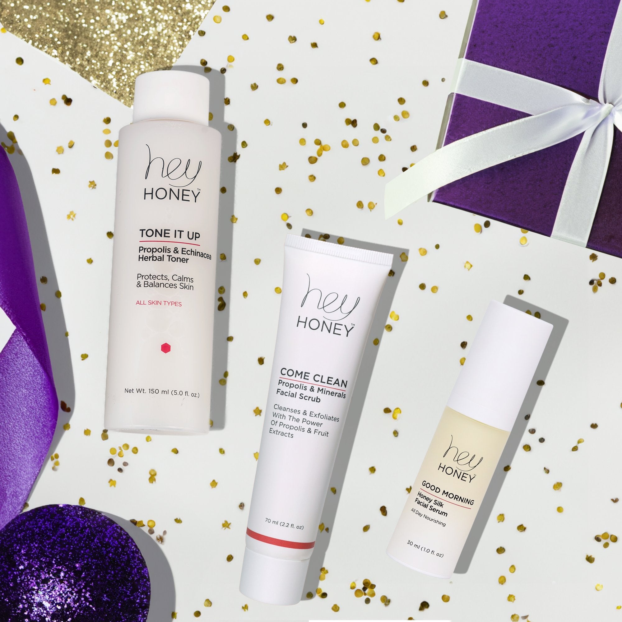 HEY HONEY ESSENTIALS - Holiday Set - Hey Honey Beauty