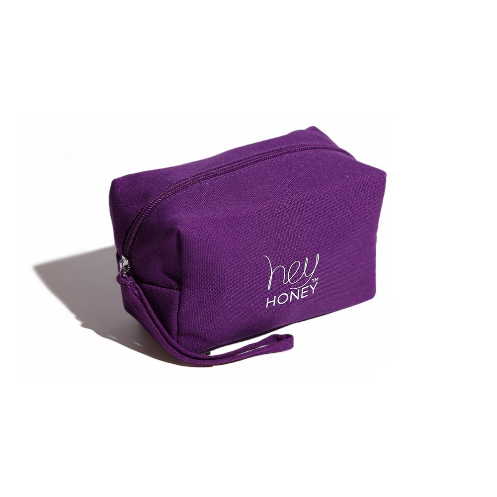 Hey Honey Makeup Bag - Hey Honey Skin Care