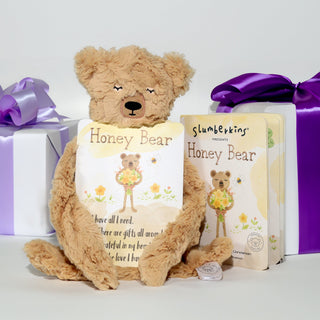 HONEY BEAR - Gratitude Bear & Book Set - Hey Honey Beauty