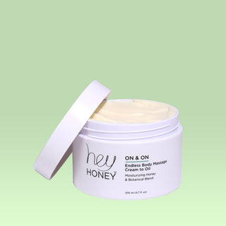 ON and ON - Endless Body Massage Cream to Oil - Hey Honey Beauty