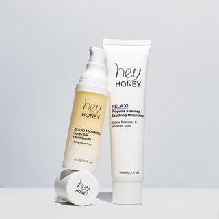 RELAXING DUET - Unbalanced Skin Soothing and Restoration Set - Hey Honey Beauty