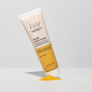 SHOW YOUR GLOW - Colloidal Gold & Honey Beauty Mask - Hey Honey Beauty