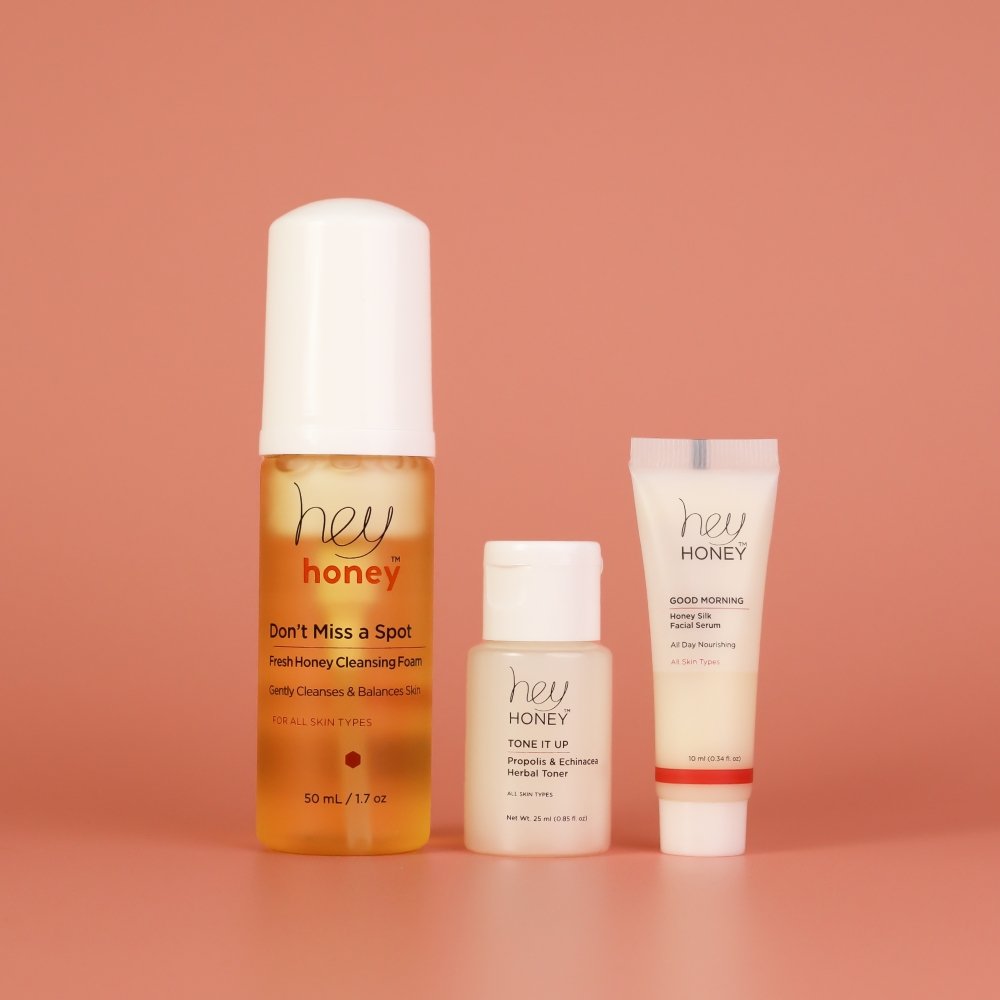 START TO FINISH TRIO - Travel Set - Hey Honey Skin Care