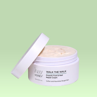 WALK THE WALK - Propolis Foot & Heel Cream - Hey Honey Beauty